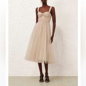 zimmerman tulle midi dress  sold out